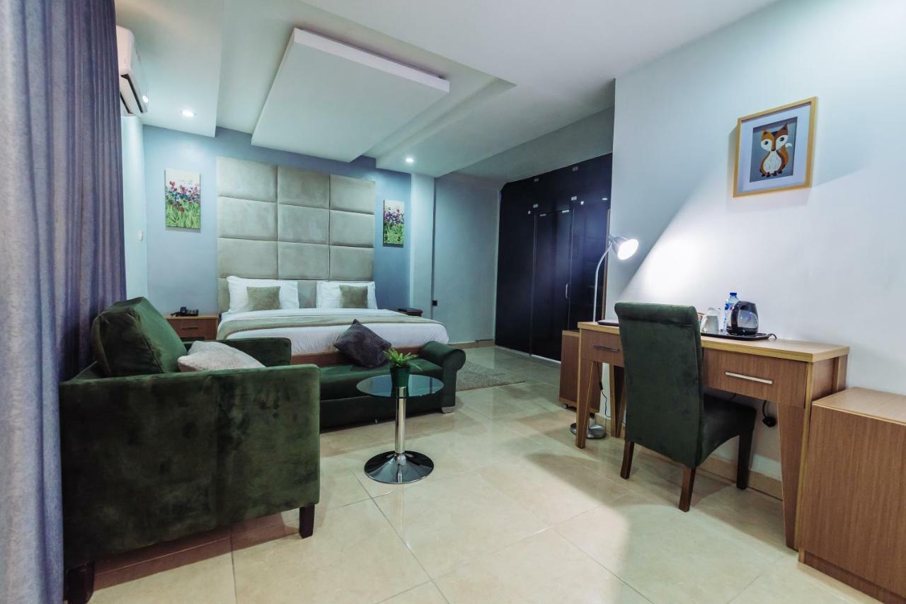 Tranquil Mews Hotel Jabi Buitenkant foto